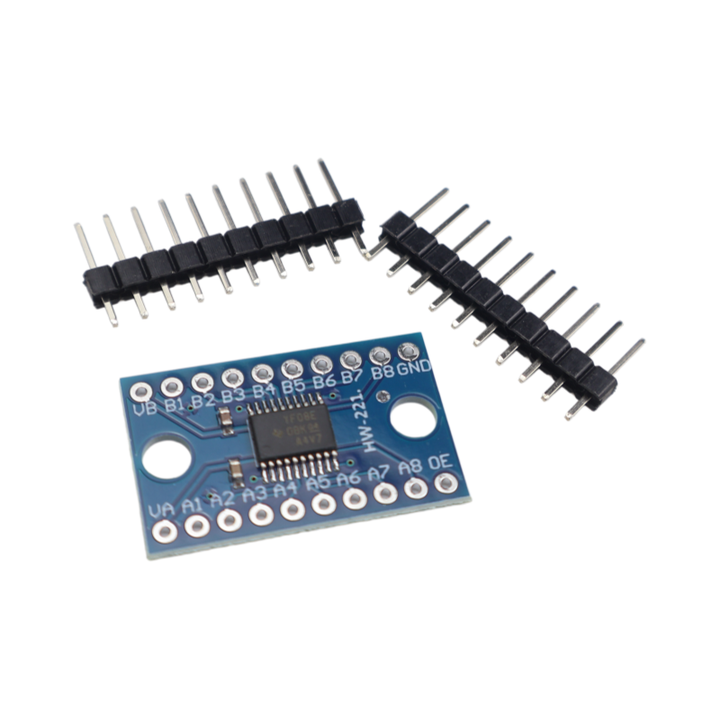 Level Shifter 3.3V - TXS0108E 8 ช่องตัวแปลงระดับลอจิกแบบสองทิศทาง 3.3V 5V TTL