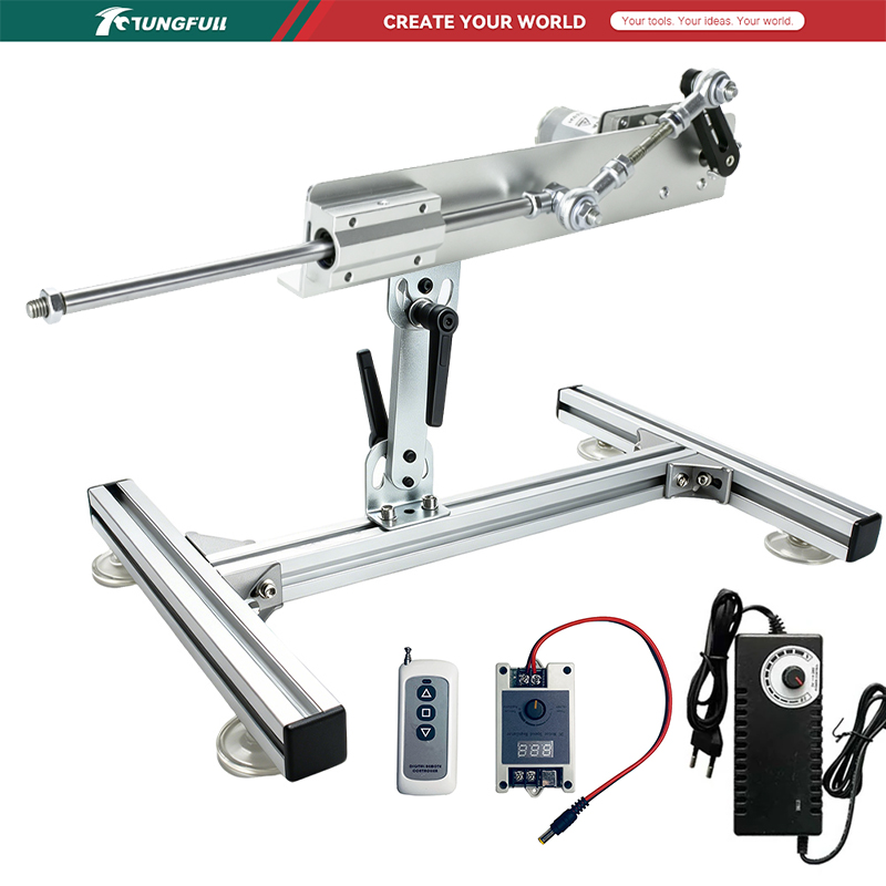 Diy Automation Projects - มอเตอร์กระบอกสูบเชิงเส้นแบบยืดหดได้ 24V DC พร้อมรีโมทคอนโทรล มอเตอร์กระบอกสูบเชิงเส้นขนาดเล็กแบบดึง-ดัน สำหรับโครงการระบบอัตโนมัติ