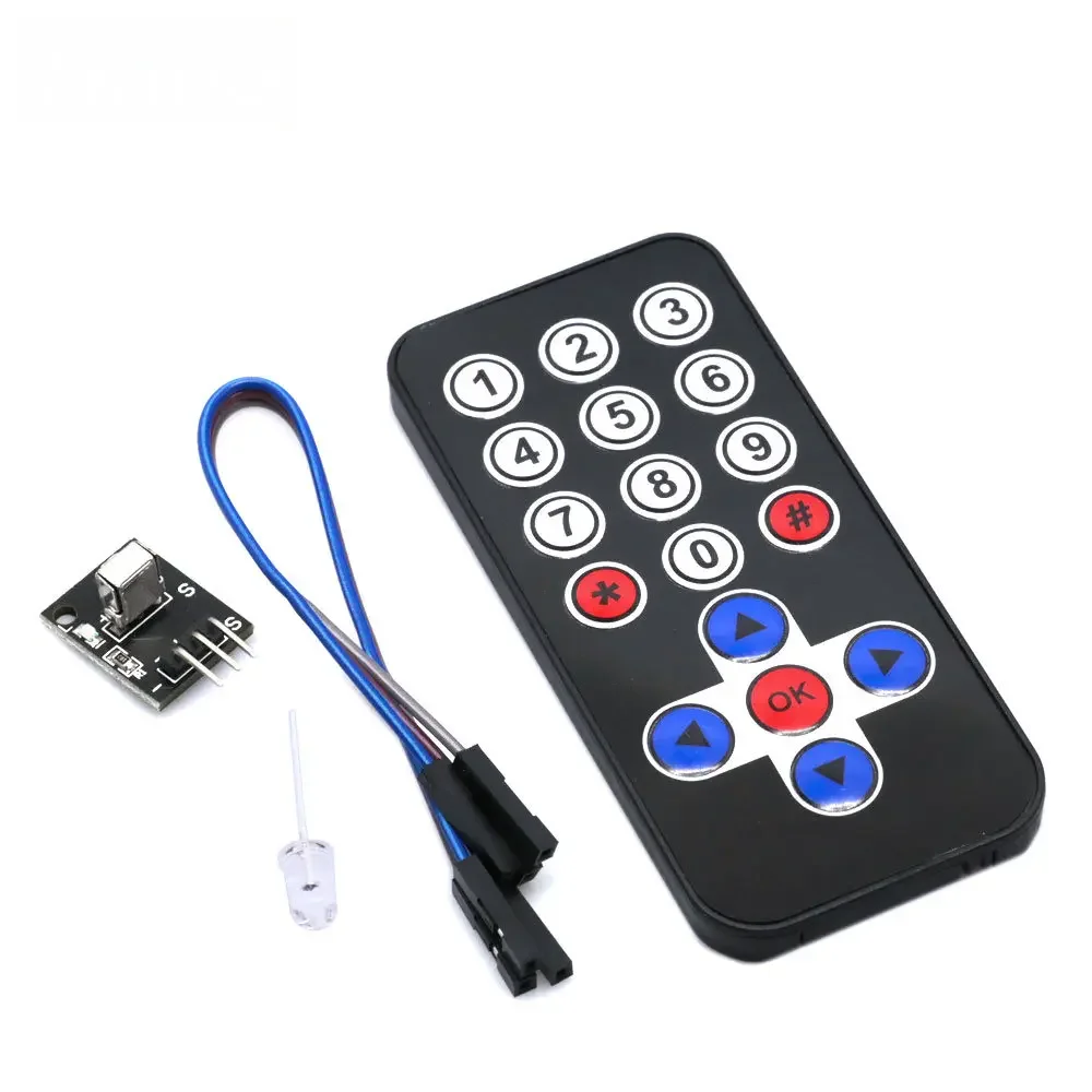 Home Automation Tutorial - โมดูลเซ็นเซอร์ควบคุมระยะไกล IR อัจฉริยะ (HX1838) - ชุดรับสัญญาณอินฟราเรดไร้สายสําหรับ