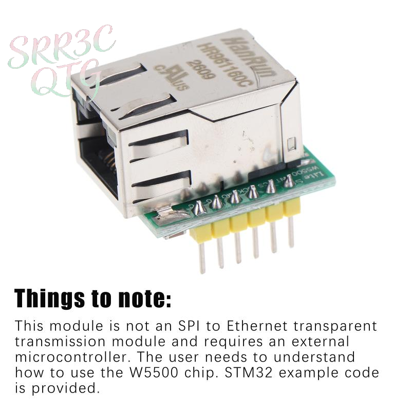 Ethernet Module W5500 - สินค้าขายดี อุปกรณ์อิเล็กทรอนิกส์อัจฉริยะ USR-ES1 ชิป W5500 โมดูลแปลงสัญญาณ