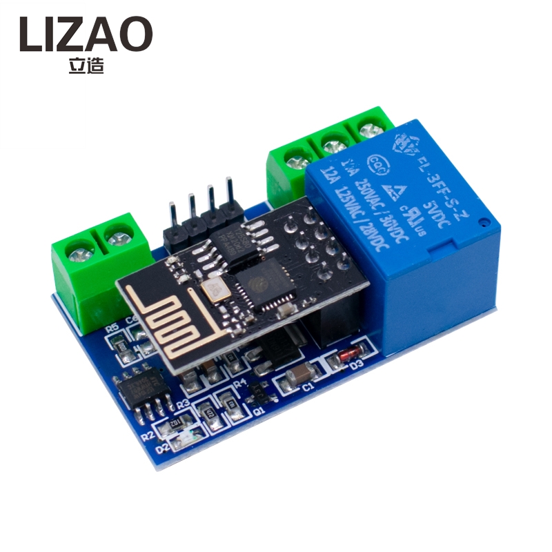 Diy Automation Projects - LIZAO ESP8266 5V WiFi IoT โมดูลรีเลย์ระบบอัตโนมัติในบ้านรีโมทคอนโทรลสวิตช์