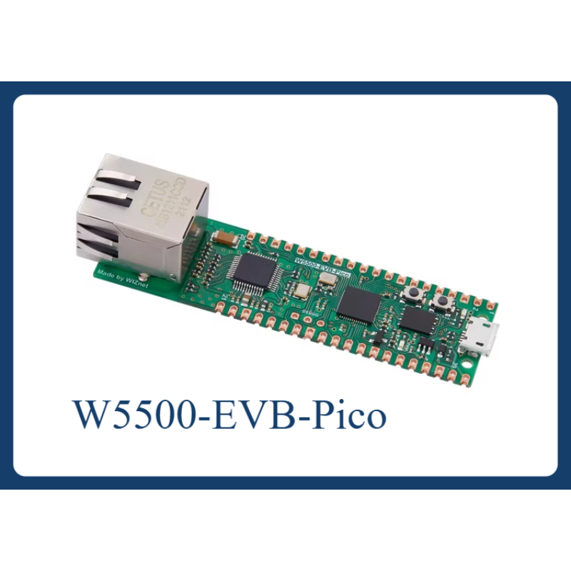 Ethernet Module W5500 - W5500-EVB-Pico บอร์ดพัฒนา WIZNET