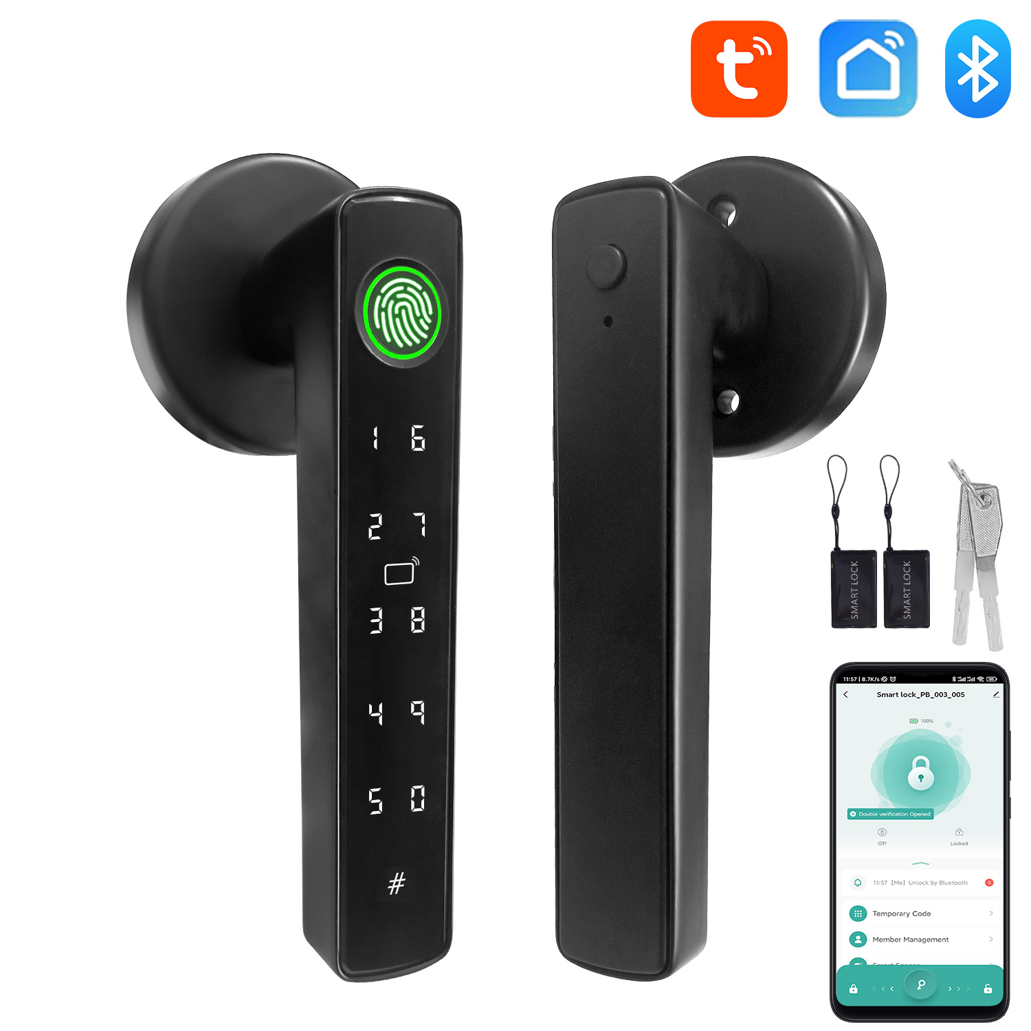 Home Automation Tutorial - ทูย่า สมาร์ท บลูทูธ ดอร์ล็อค ชุดล็อคอิเล็กทรอนิกส์ไบโอเมตริกซ์ ระบบอัตโนมัติในบ้าน