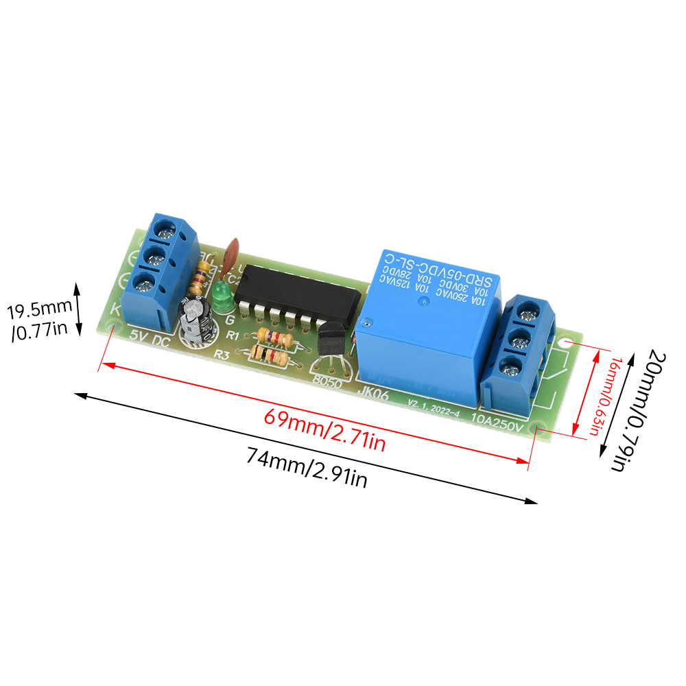 DC 5V Flip-Flop Latch รีเลย์โม - Shelly Relay Module บทวิจารณ์และราคา