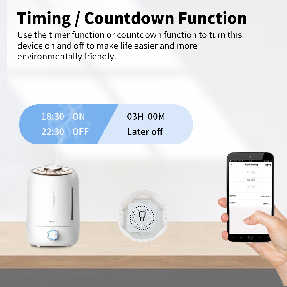 สวิตช์ไฟอัจฉริยะ Tuya Mini Lig - Diy Home Automation Controller บทวิจารณ์และราคา
