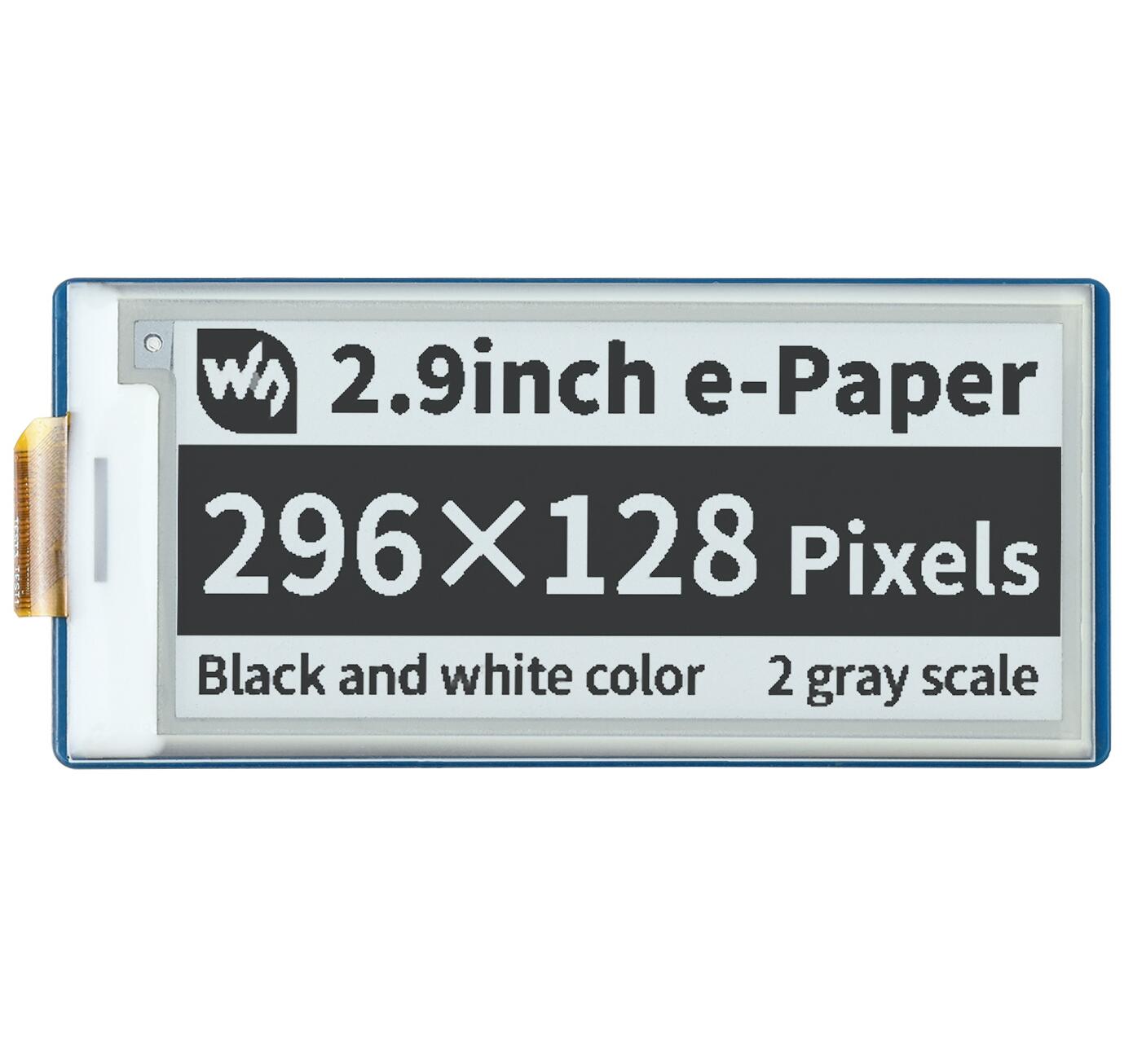 โมดูลจอแสดงผล E-Paper E-Ink ขน - Display Epaper 2.9 บทวิจารณ์และราคา