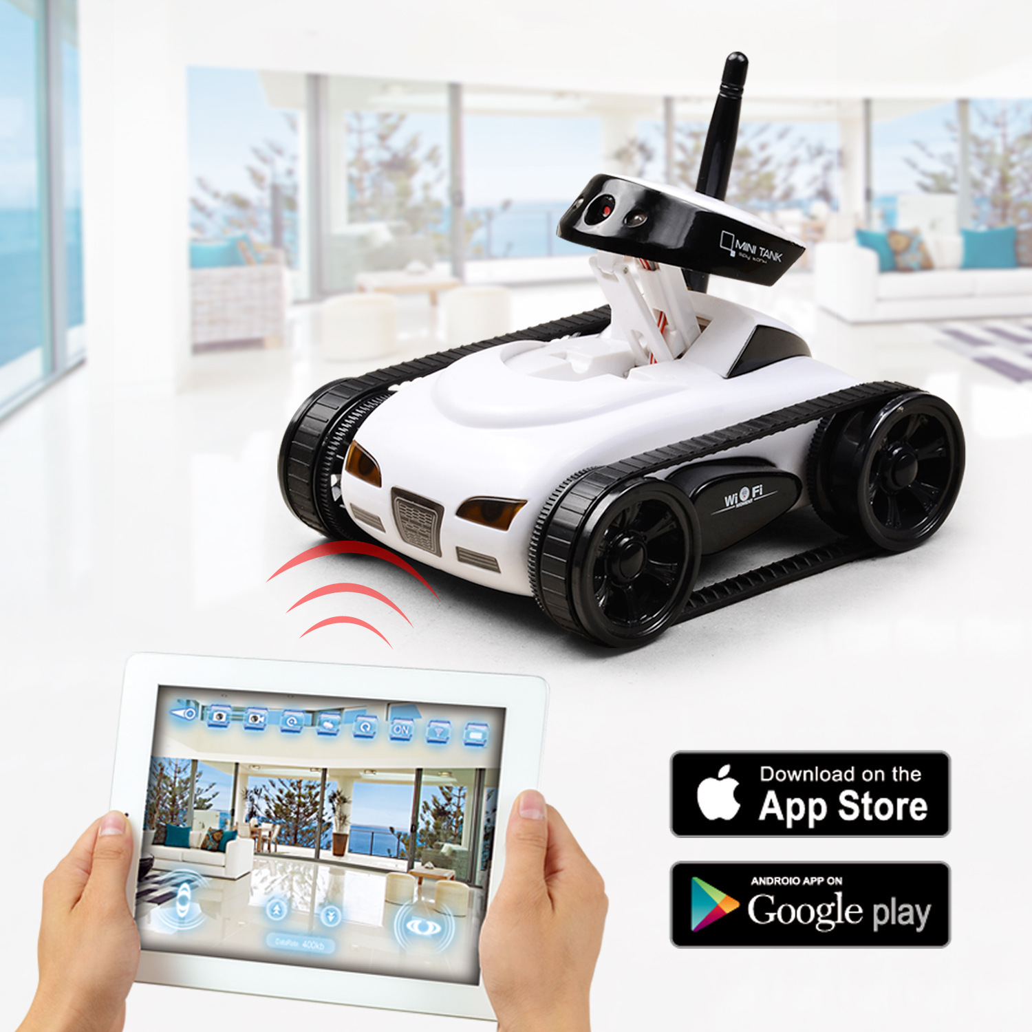 รถถังบังคับวิทยุสี่ช่องสัญญาณ  - Home Automation Tutorial บทวิจารณ์และราคา