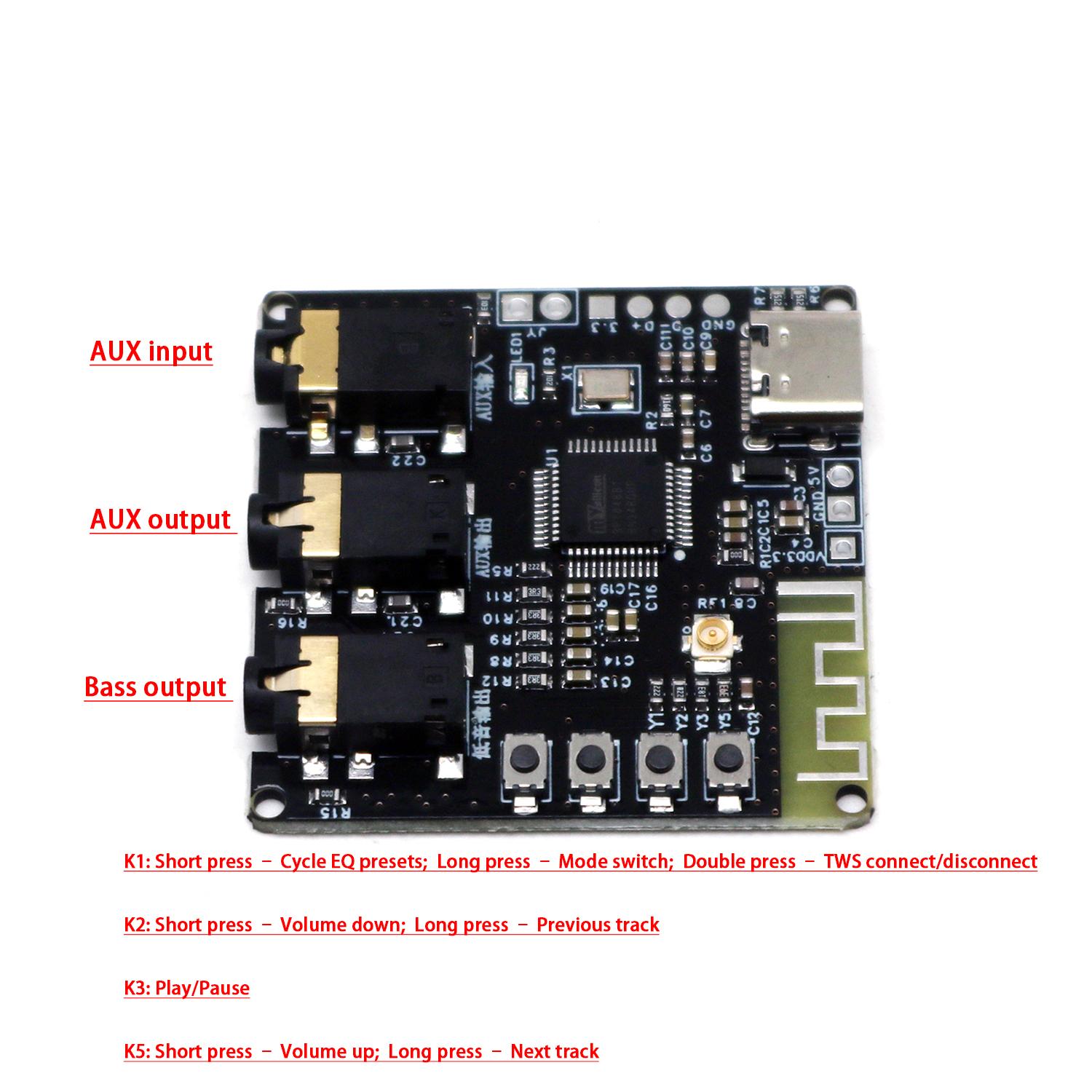 โมดูลปรับแต่งเสียงบลูทูธ DSP B - Home Automation System Diy บทวิจารณ์และราคา