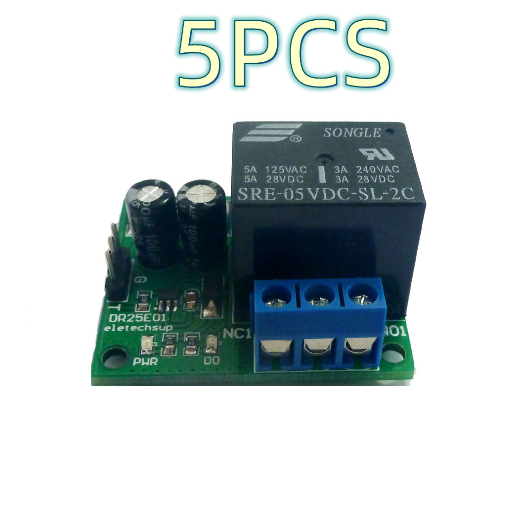 DR25E01ดีซี6V 9V 12V 24V 3-5A  - Shelly Relay Module บทวิจารณ์และราคา