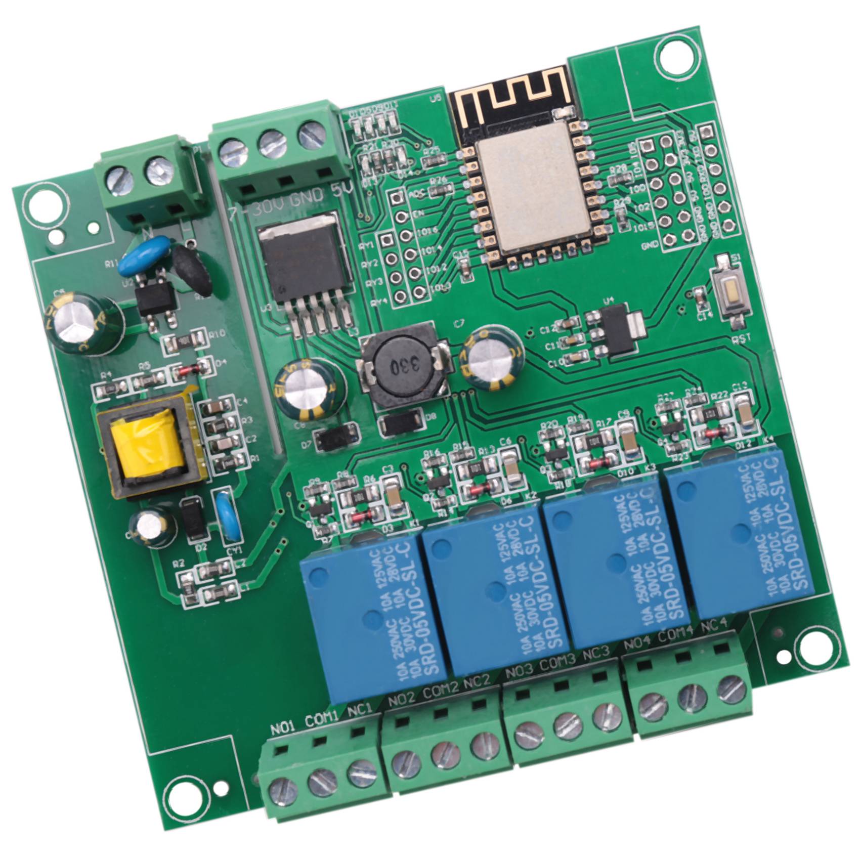 SCLS ESP8266 ไร้สาย WIFI 4 ช่อ - Relay 8 Channel Board บทวิจารณ์และราคา
