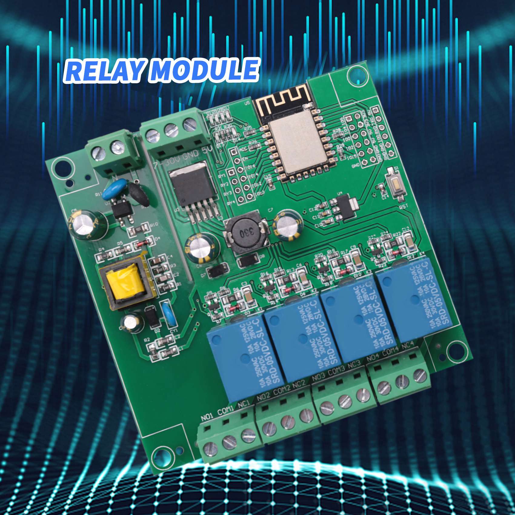 SCLS ESP8266 ไร้สาย WIFI 4 ช่อ - Relay 8 Channel Board บทวิจารณ์และราคา