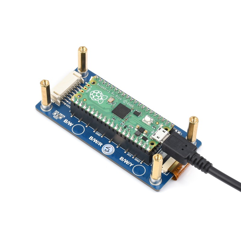Waveshare Pico-ePaper-2.9-B, โ - Display Epaper 2.9 บทวิจารณ์และราคา
