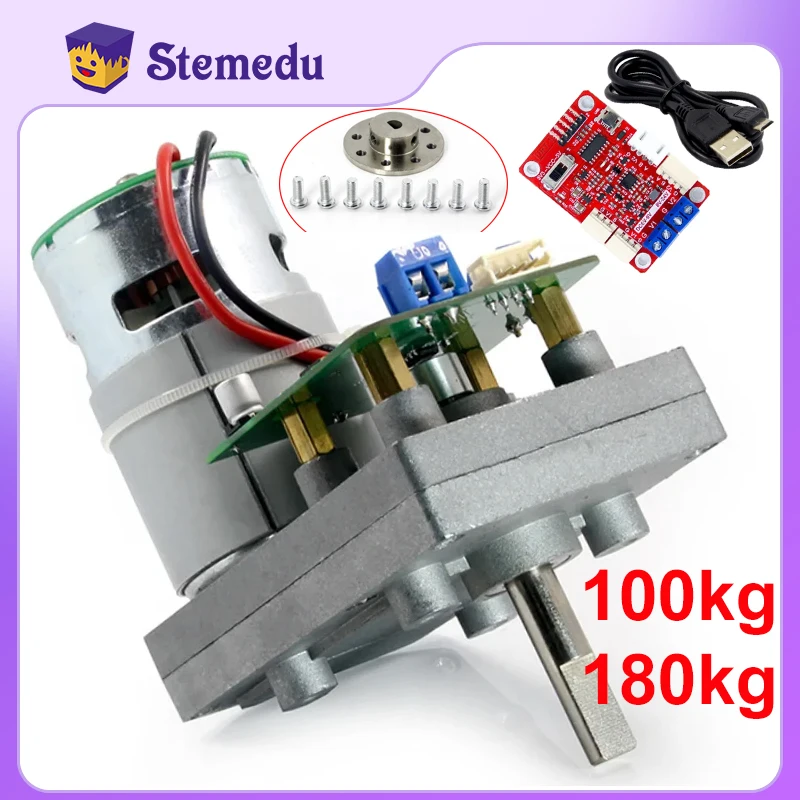 12V 100 กก.150 กกแรงบิดขนาดใหญ - Diy Automation บทวิจารณ์และราคา